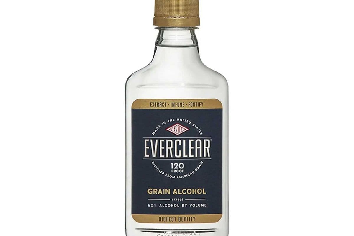 Everclear 190 Proof Grain Alcohol (1 x 200 ml)