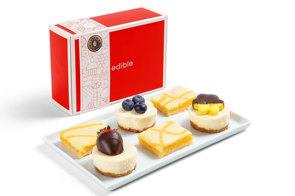 Coffret de Barres au Citron et Cheesecakes / Lemon Bar & Cheesecake Box