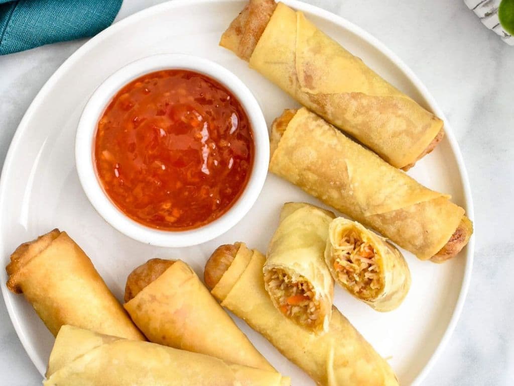 Veg Spring Roll (8 PCS)