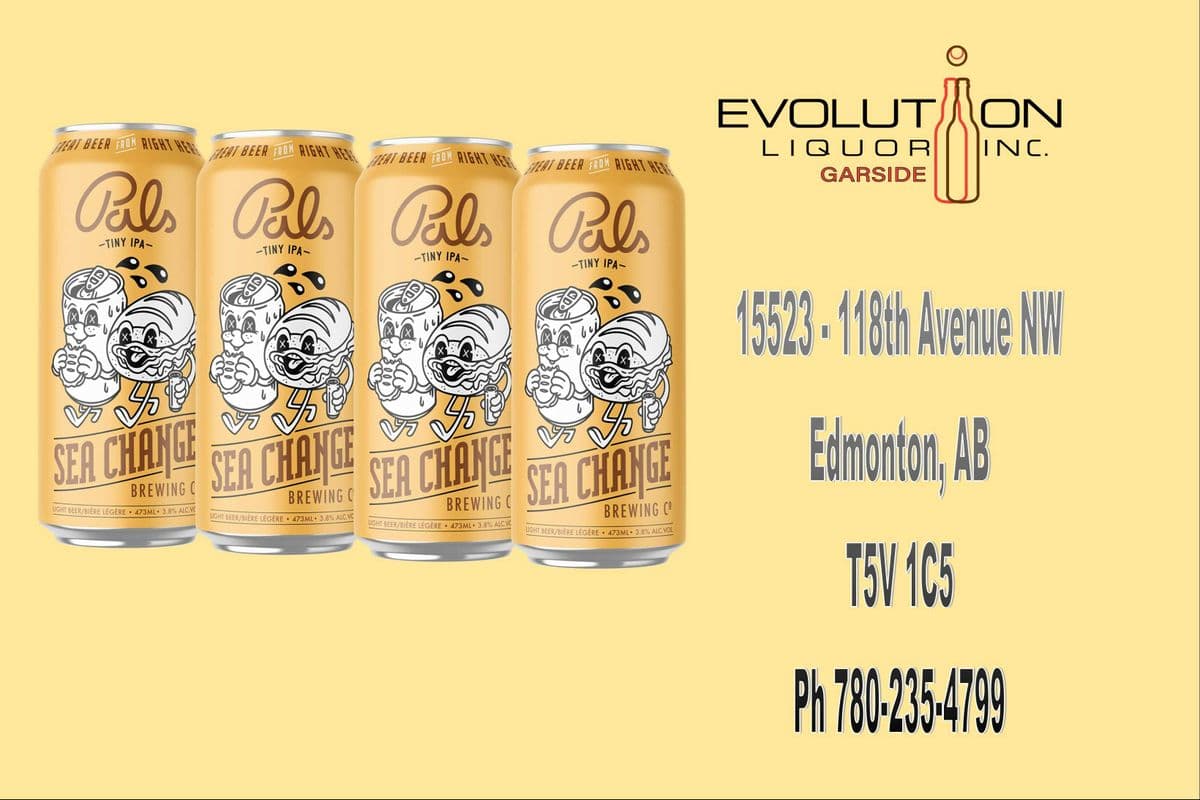 Sea Change Pals Tiny IPA C473-04 (4 x 473ml Can)
