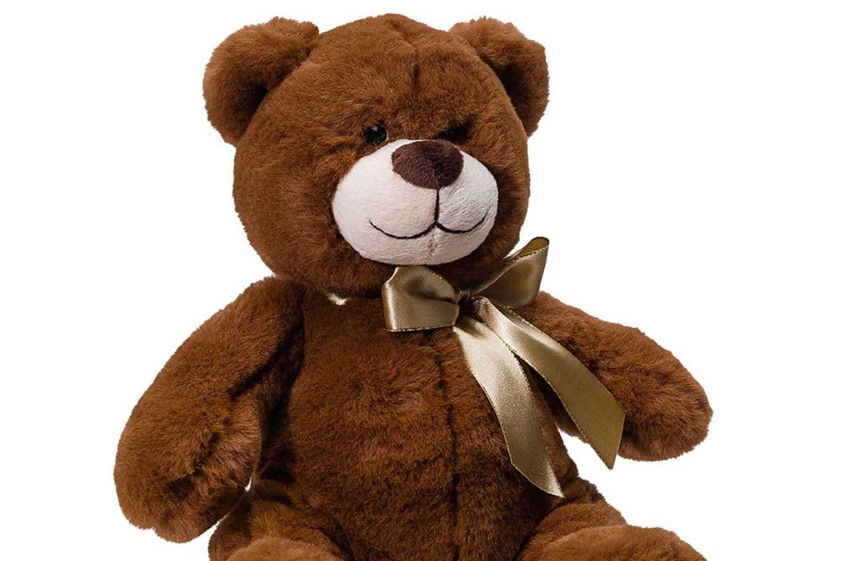 Dark Brown Bear - Large size 11"