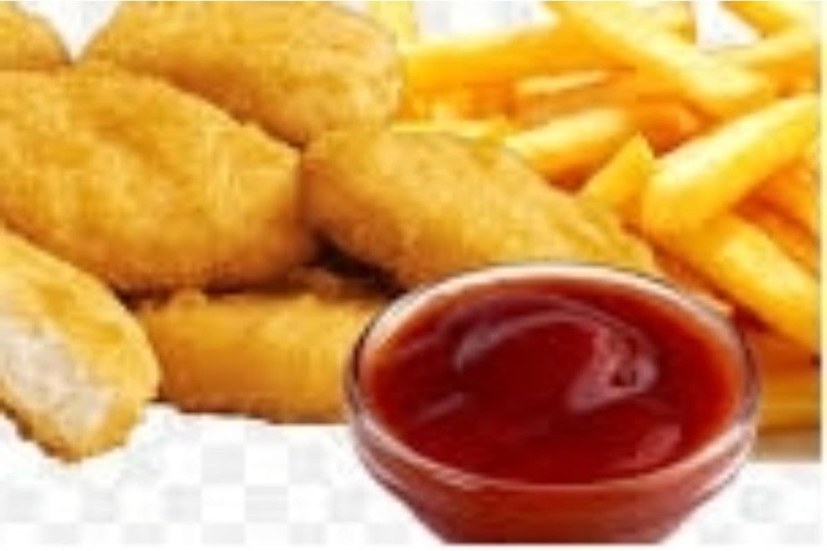Chicken Nuggets with Fries