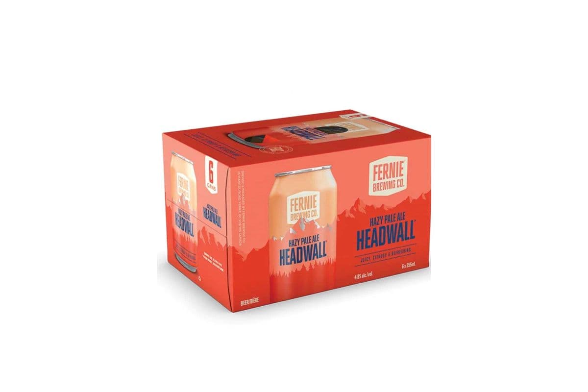 Fernie Headwall Hazy Pale Ale (6 x 355 ml)