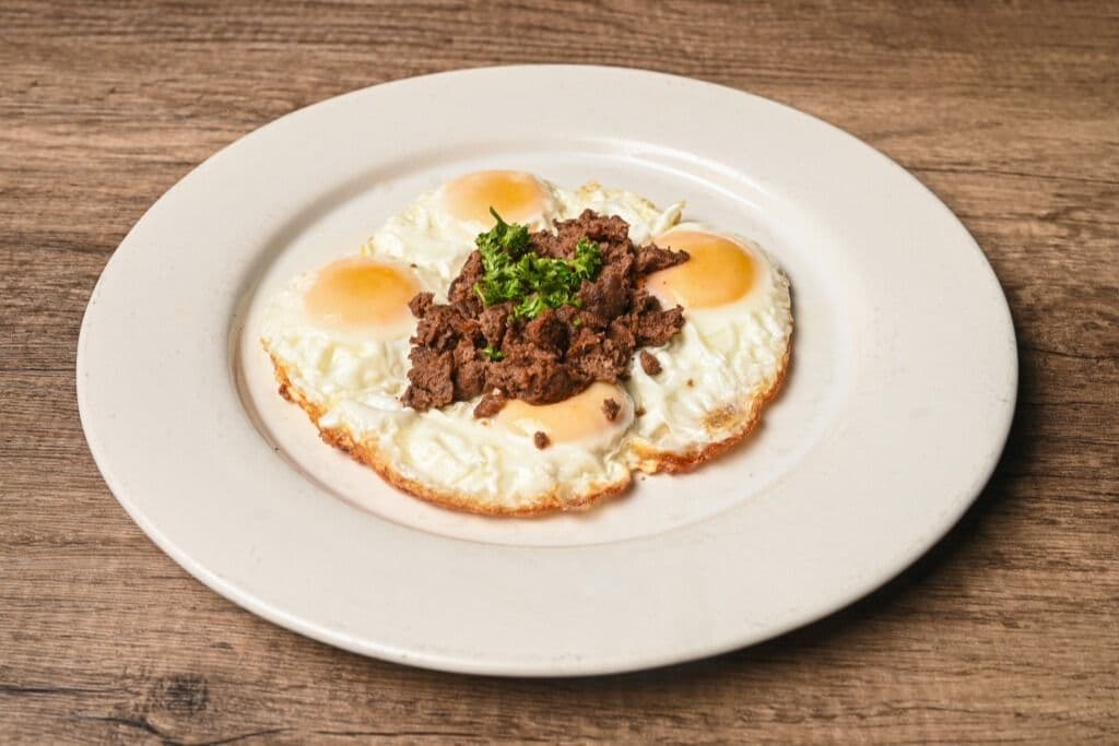Oeufs au plat / Fried Eggs
