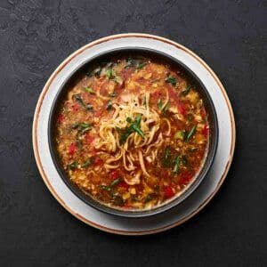 Vegetable Manchow Soup