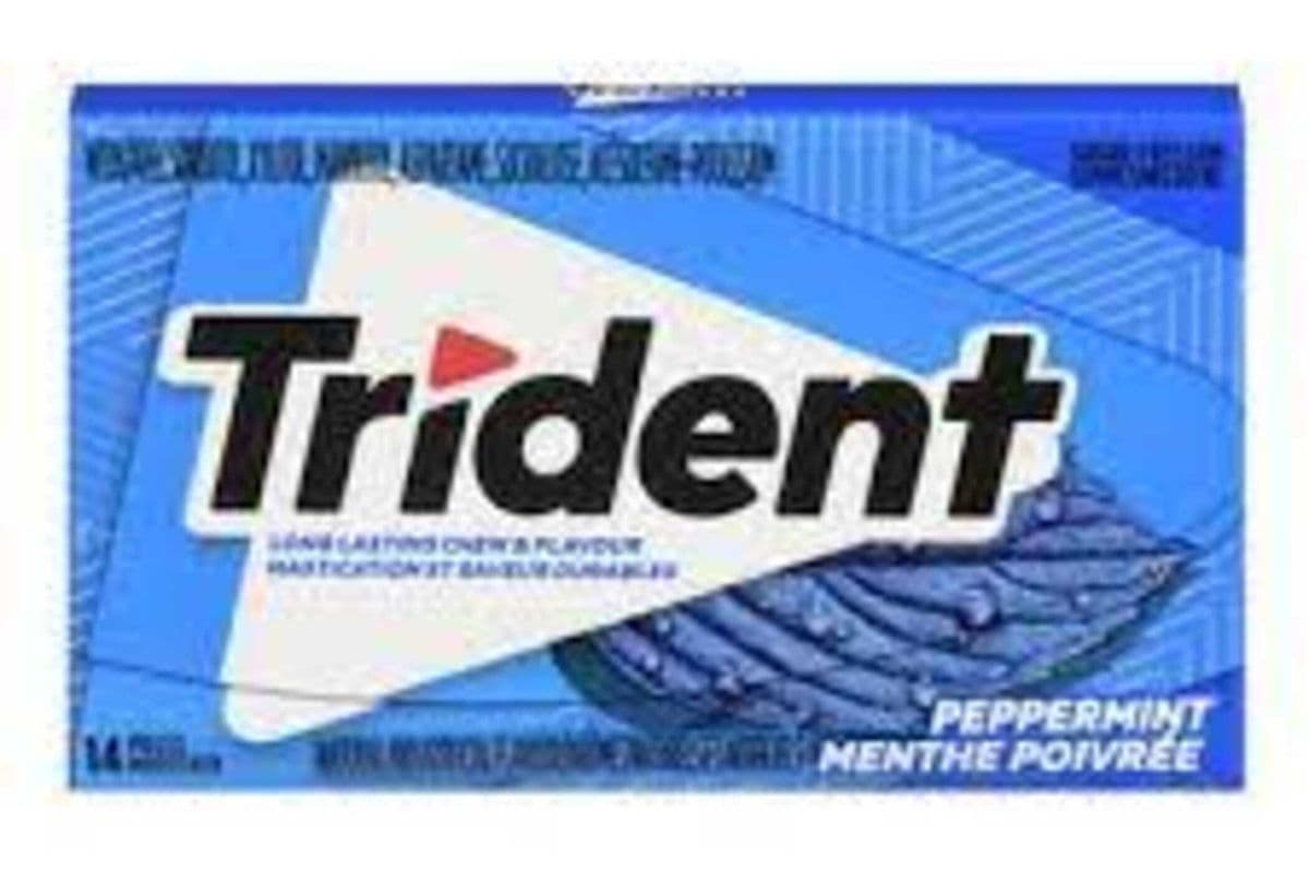 Trident Peppermint Menthe