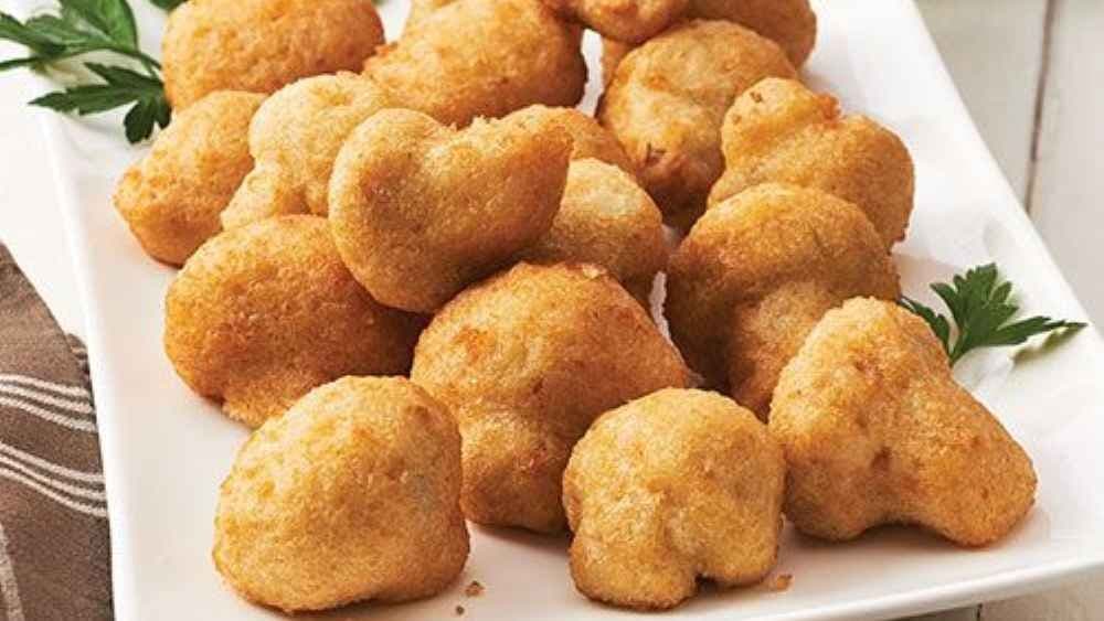 Deep Fried Mushroom Caps