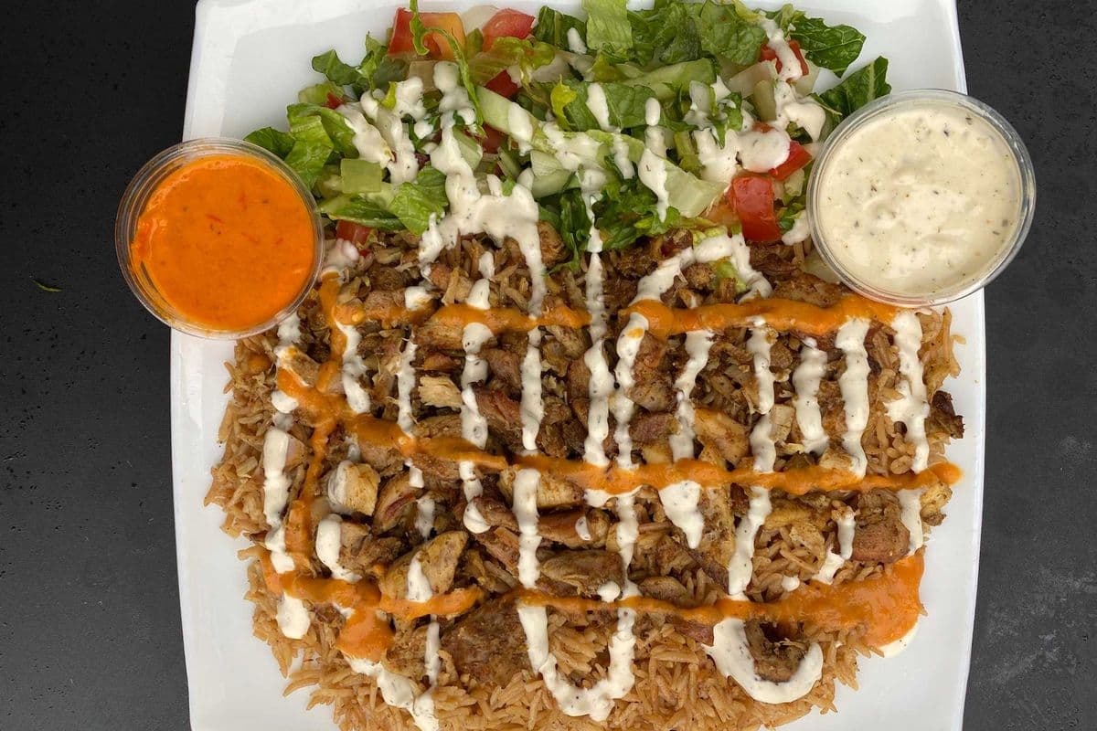 19.Chicken Shawarma Plate