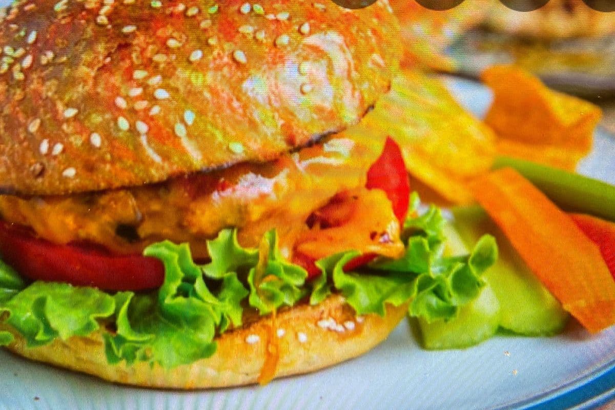Buffalo Chicken Burger