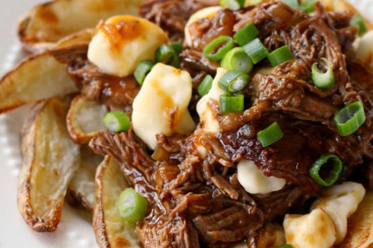 BBQ Pulled Beef Poutine
