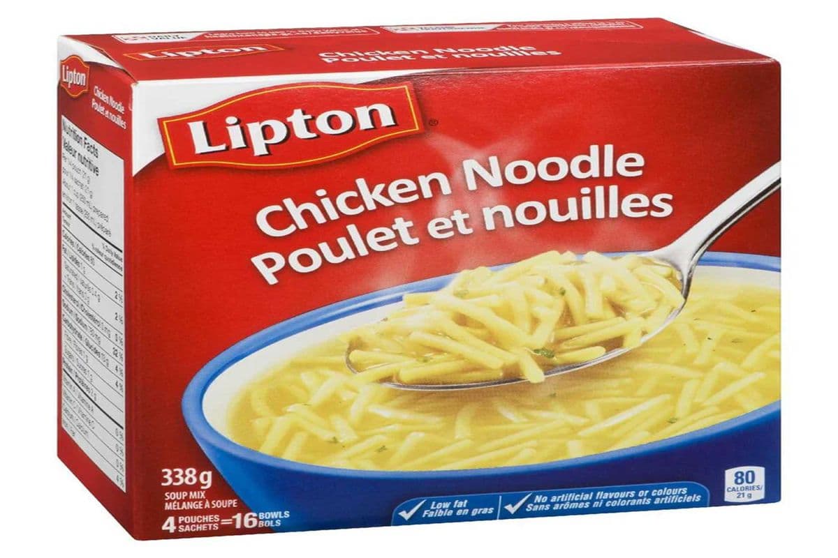 LIPTON CHICKEN NOODLES (166G) (70 Cal)