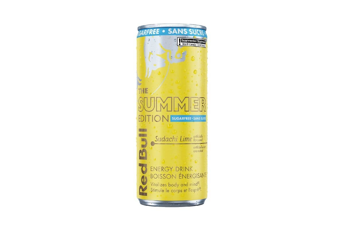 Red Bull Sugar Free Sudachi Lime Summer Edition (250 ml) 1425213
