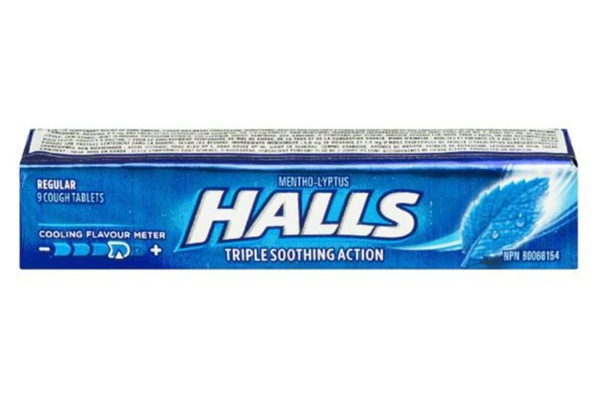 Halls Regular Mentho Lyptus (blue)