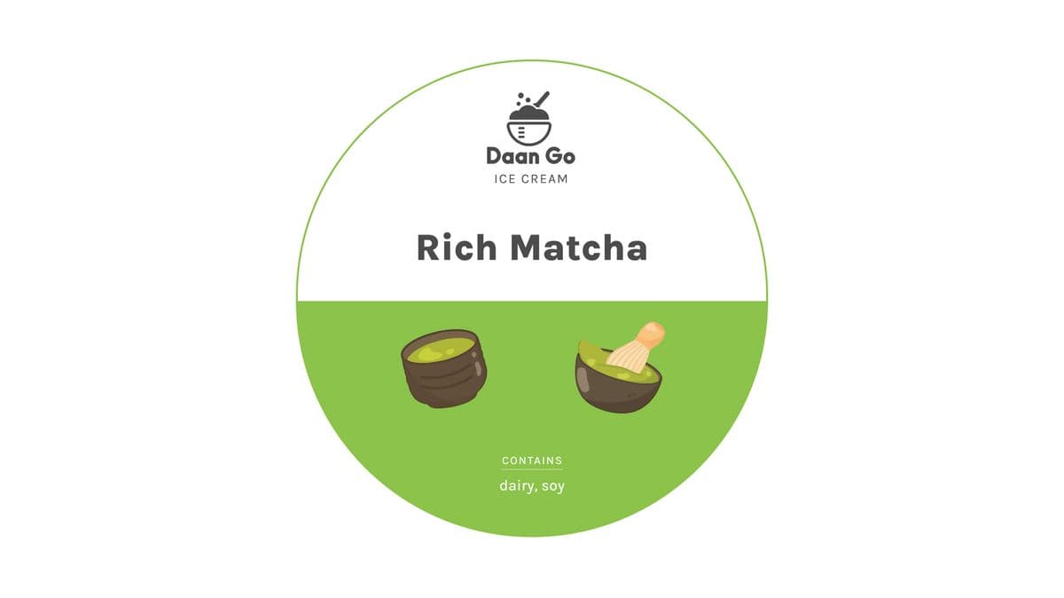 Rich Matcha Ice Cream