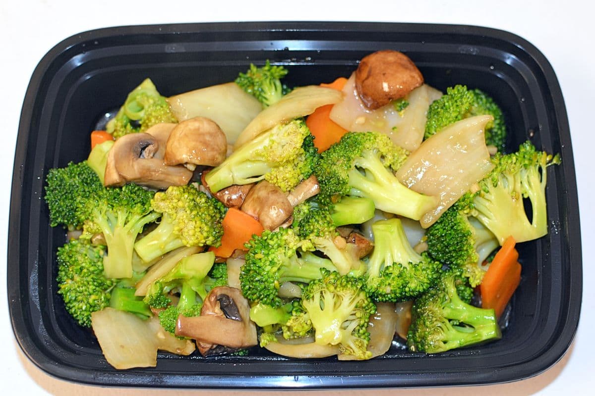 Broccoli with Mushrooms