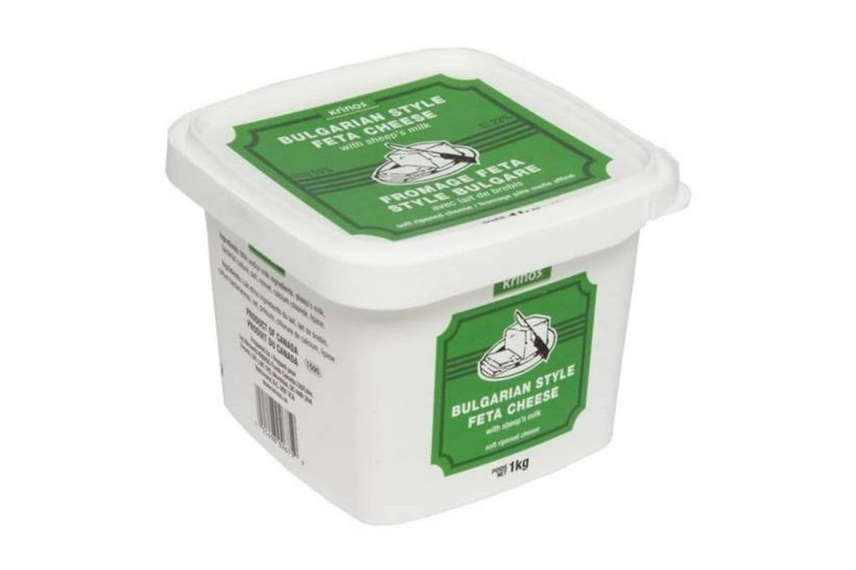 Krinos • Bulgarian Style Feta Cheese / Fromage Feta À La Bulgare (1KG)