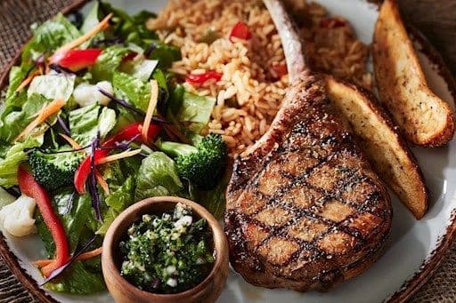 Tomahawk de porc Nagano / Nagano tomahawk pork