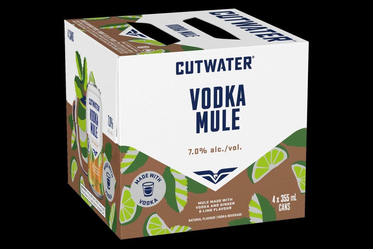 Cutwater Vodka Mule (4 x 355 ml)