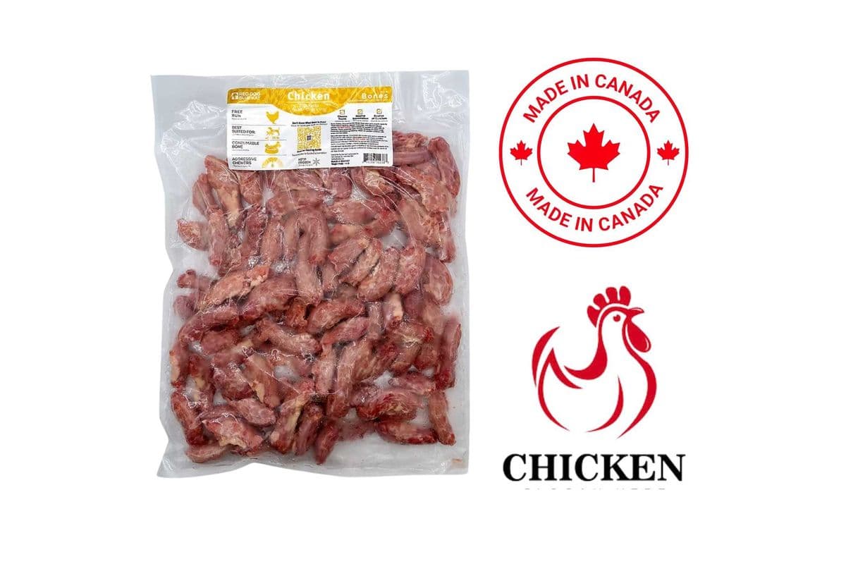 Red Dog Blue Kat - Chicken Necks Bulk Bag - 4 lb