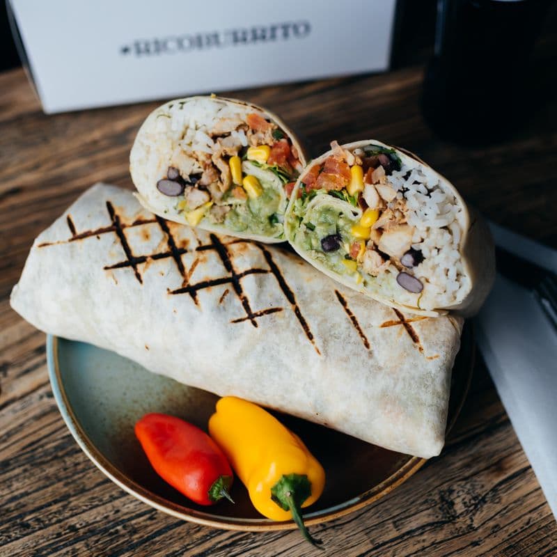 Rico Size Pollo Burrito