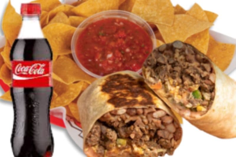 Steak Burrito Combo