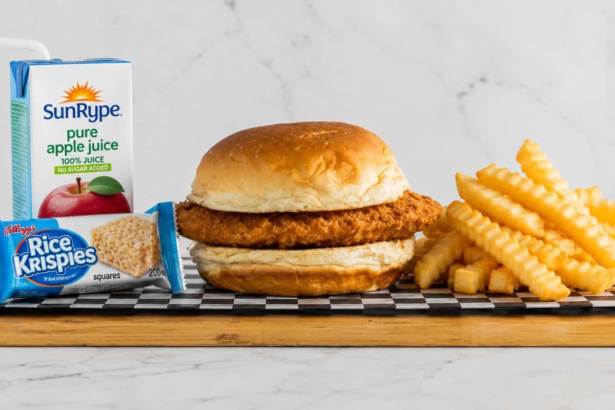 KIDS CHICKEN BURGER - D