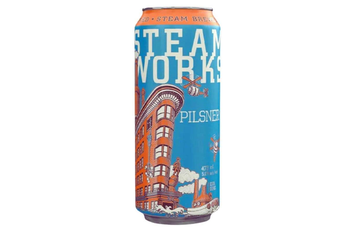STEAMWORKS PILSNER 473ML SINGLE TALL CAN***ON SALE NOW*** (1 x 473ML)