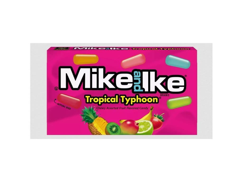 Mike and Ike Tropical Typhoon 120g Fruit Candy Jelly Beans