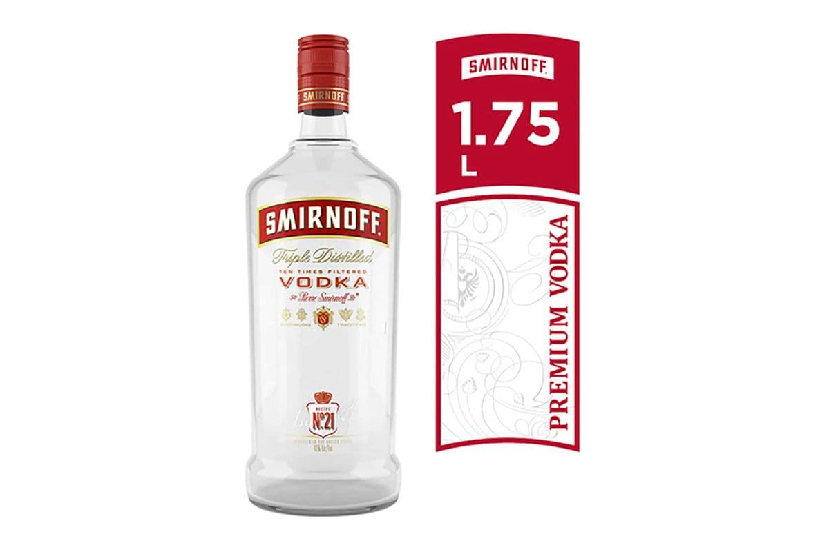 Smirnoff Vodka (1 x 1.75l)