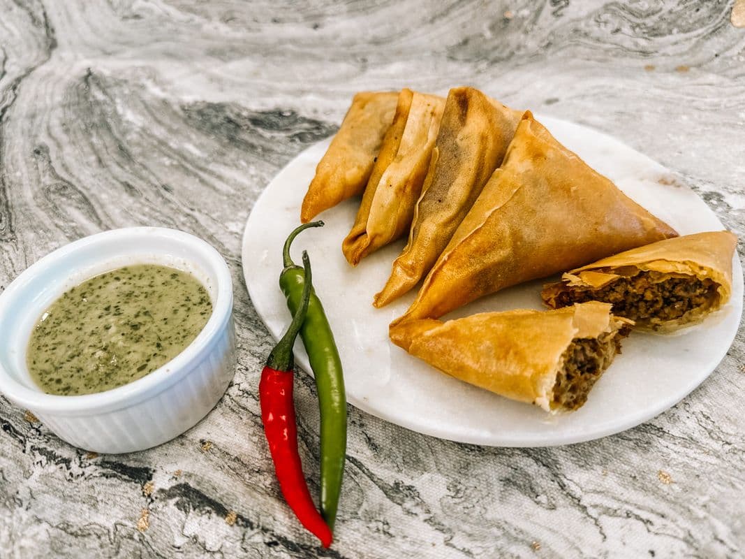 KEEMA SAMOSA
