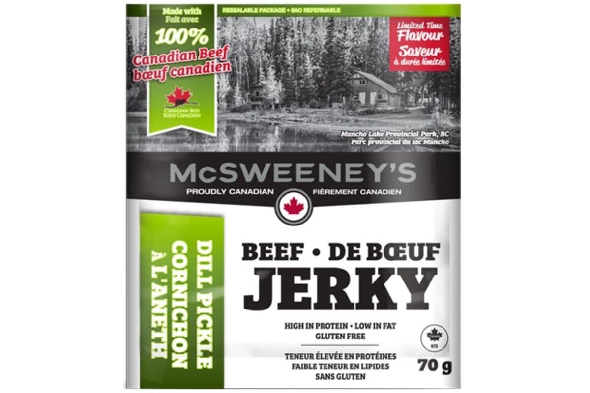 McSweeney's Dill Pickle Beef Jerky (70g) 1012679