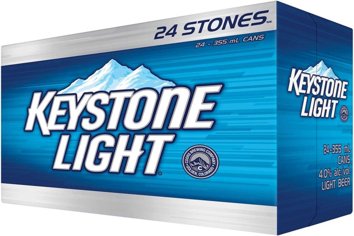 Keystone Light (24 Cans) (1 x 355ML)