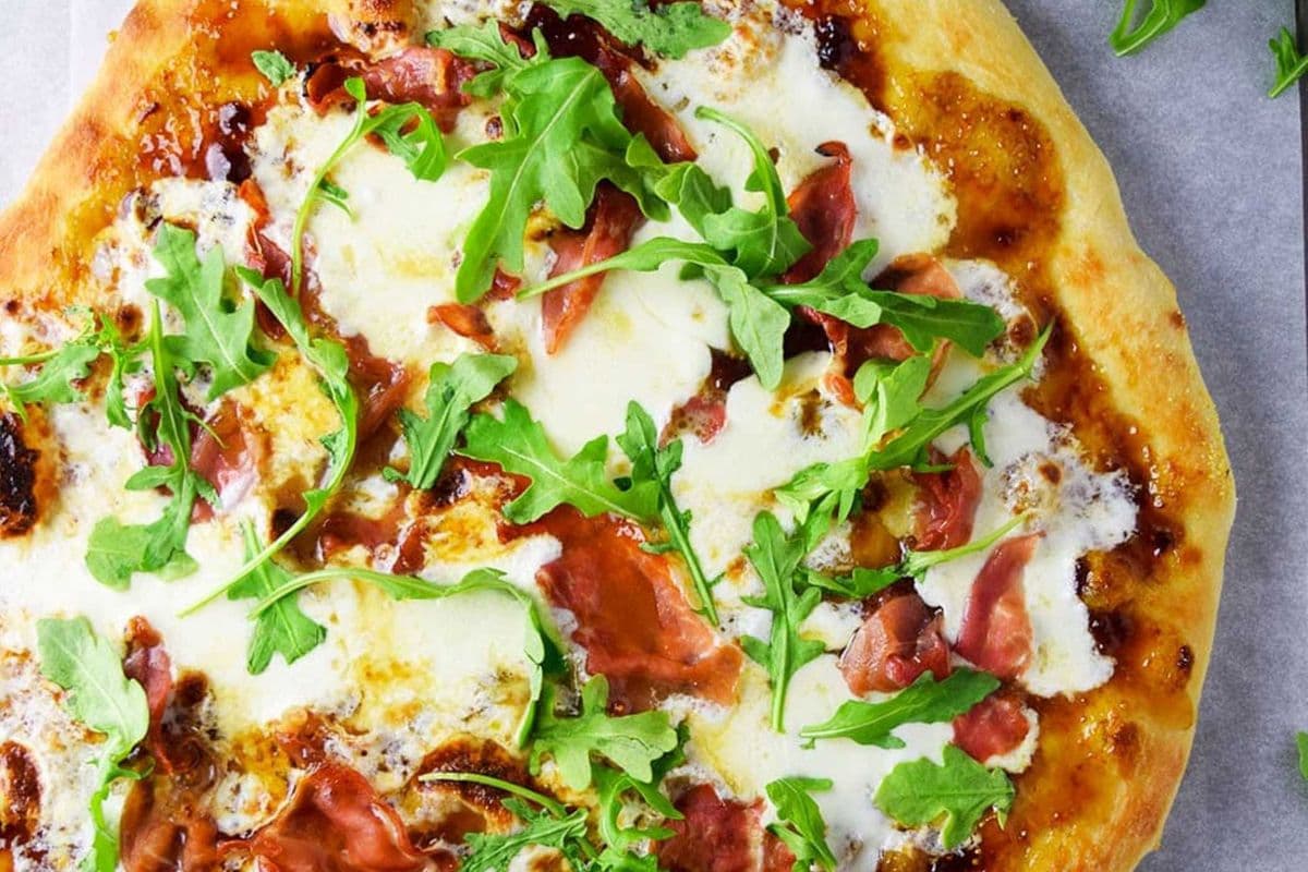 Small 10" Pizza al Prosciutto e Rucola (Prosciutto and Arugula)