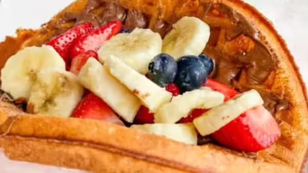Fresh Fruit Waffle