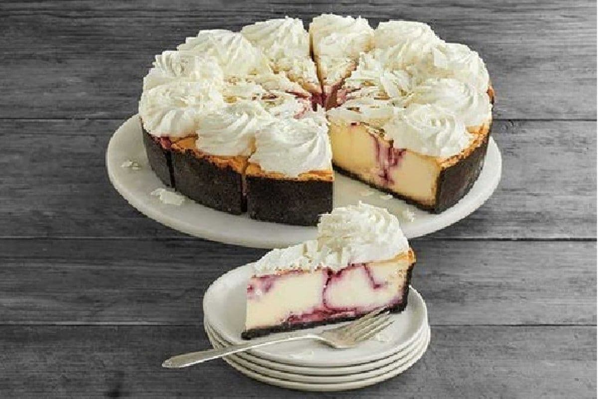 Gâteau au fromage Framboise & Chocolat Blanc / White Chocolate & Raspberry Cheesecake