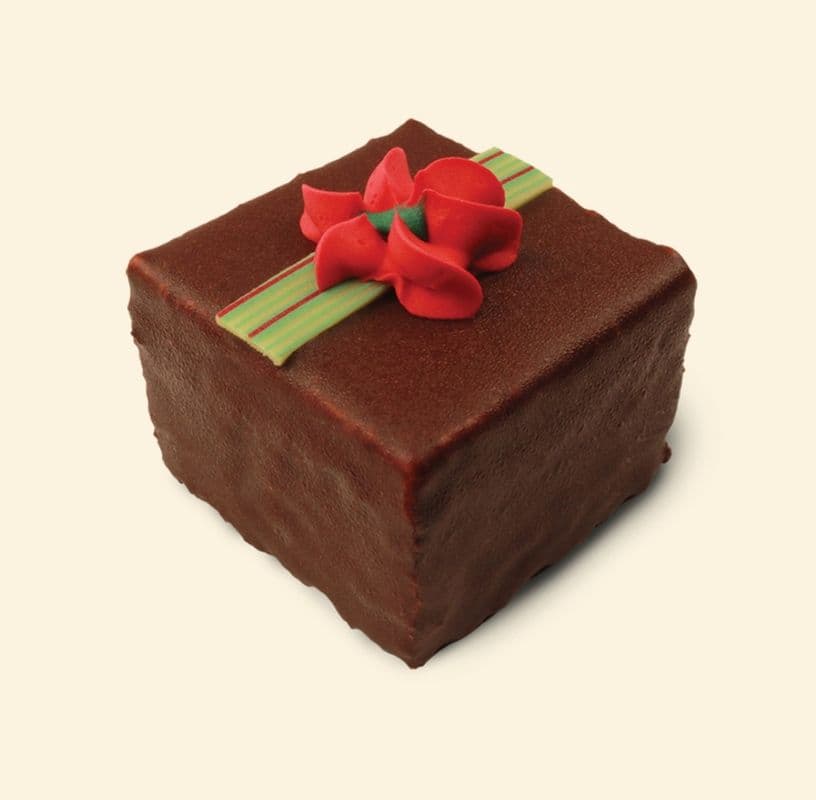 Chocolate Christmas Gift Cake