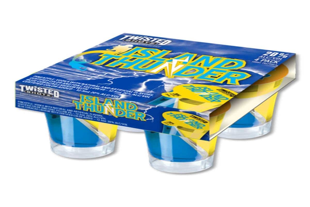 TWISTED SHOTZ ISLAND THUNDER (1 x 4X30ML)