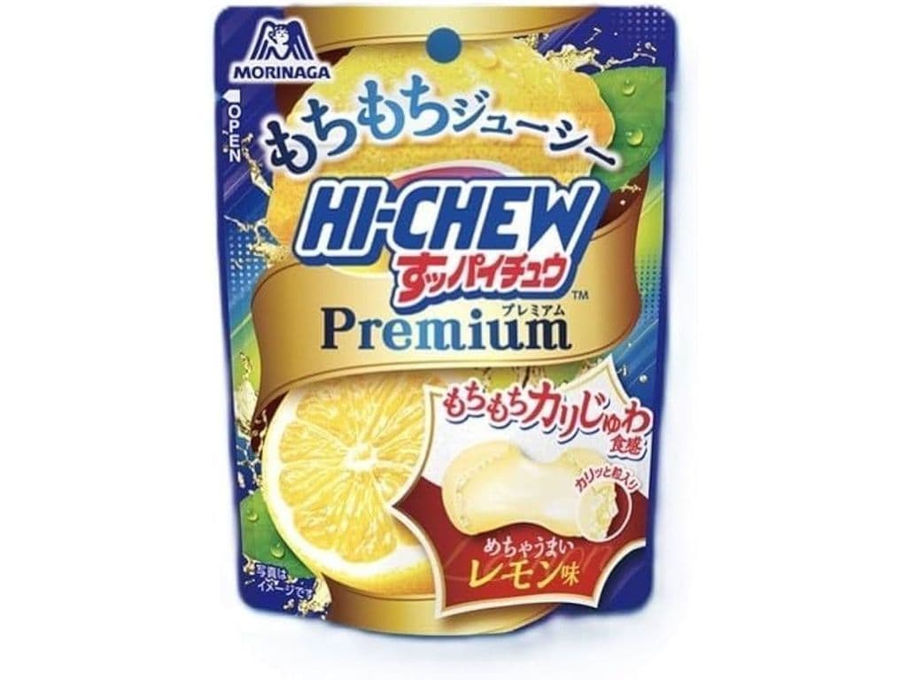 HiChew Premium Lemon Japanese Chewy Citrus Candy 32g Asian Candies