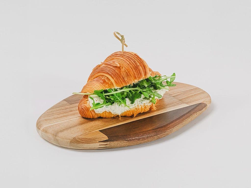 Eggs Salad Croissant Sandwich