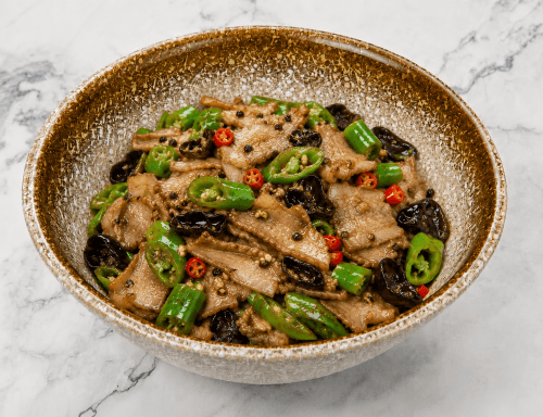 Spicy Pork & Chili Rice / 辣椒炒肉饭