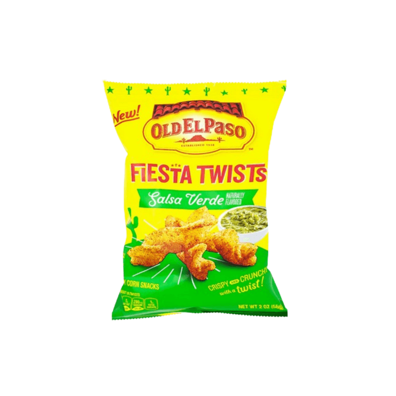 Old El Paso Fiesta Twists Salsa Verde - USA (2oz)