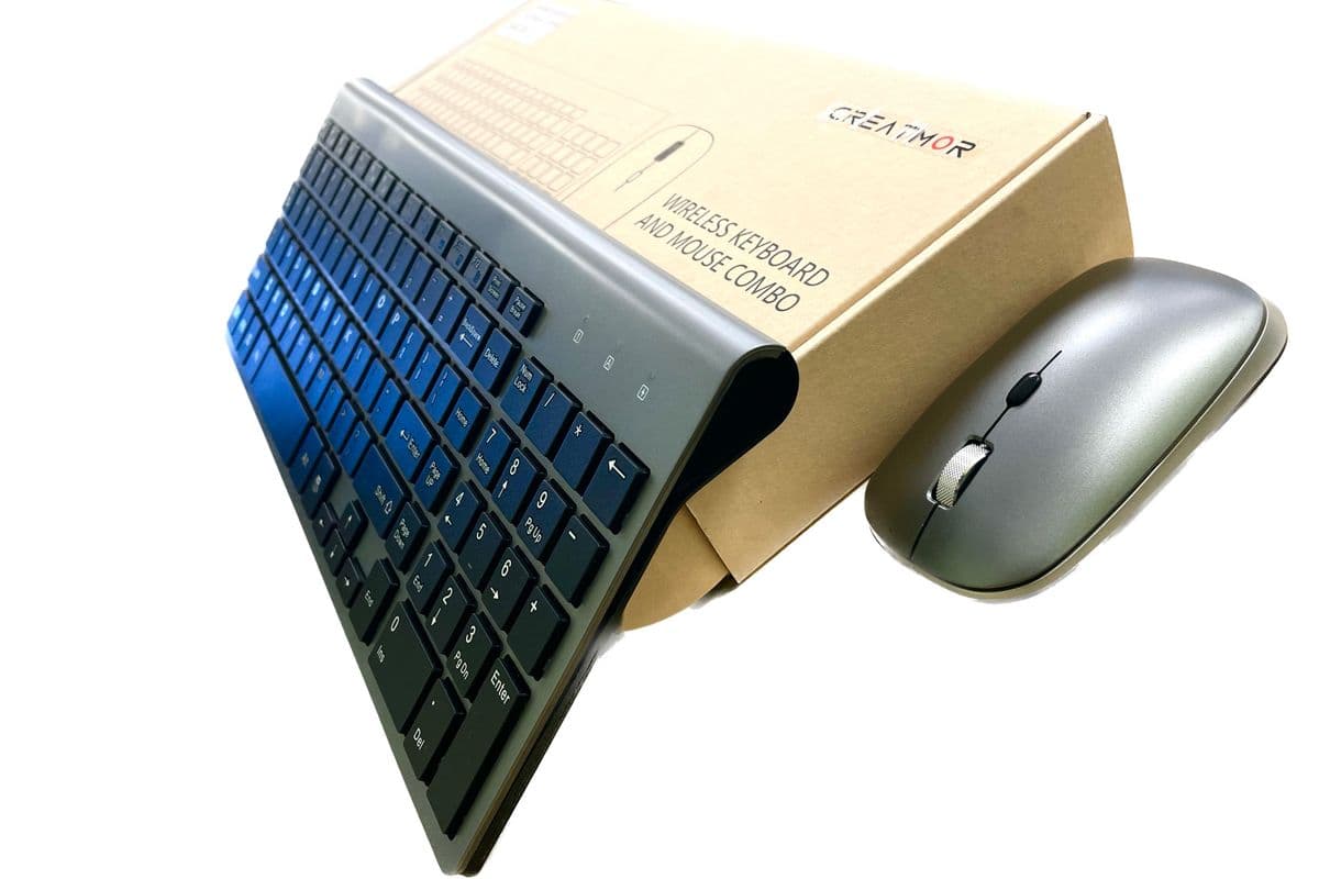 Creatmor Wirless Keyboard&Mouse Combo超薄无线鼠标和键盘