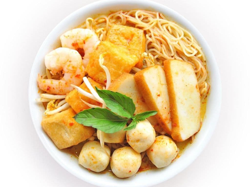 Malaysian Laksa Noodle Soup