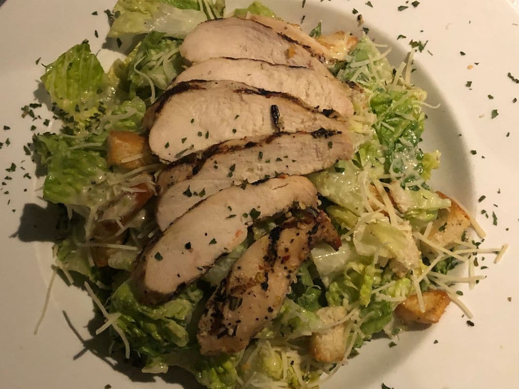 Traditional Chicken Caesar Salad