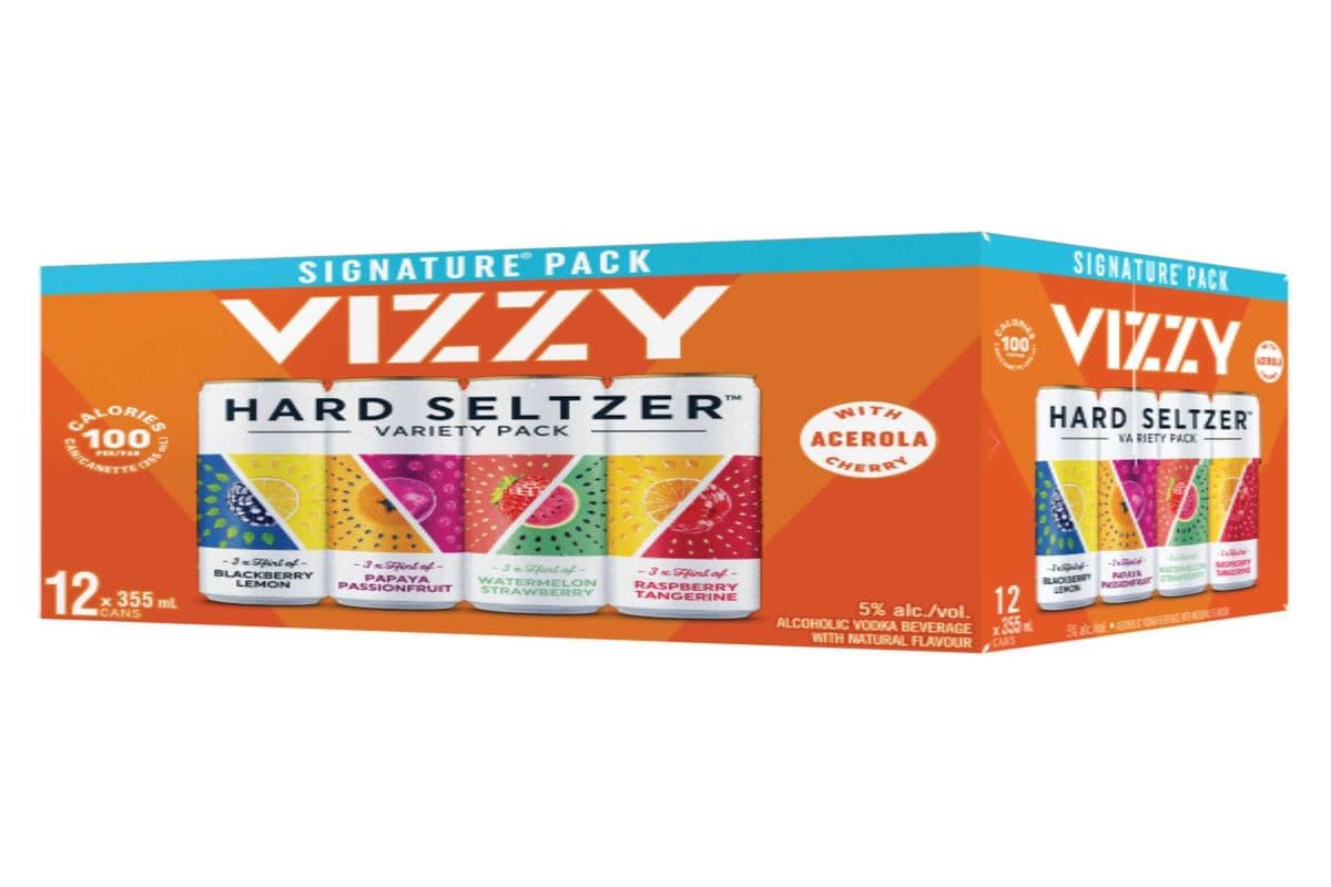 VIZZY SIGNATURE MIXER 12 CAN (12 x 355ML)