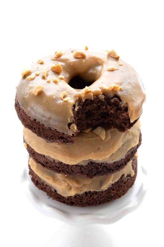 Chocolate Peanut Butter Donut