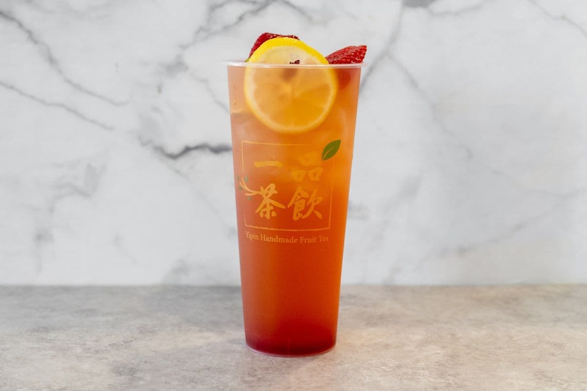 Fresh Strawberry Lemon Tea (700 ml)