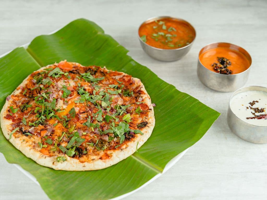 Chilli Onion Uthappam