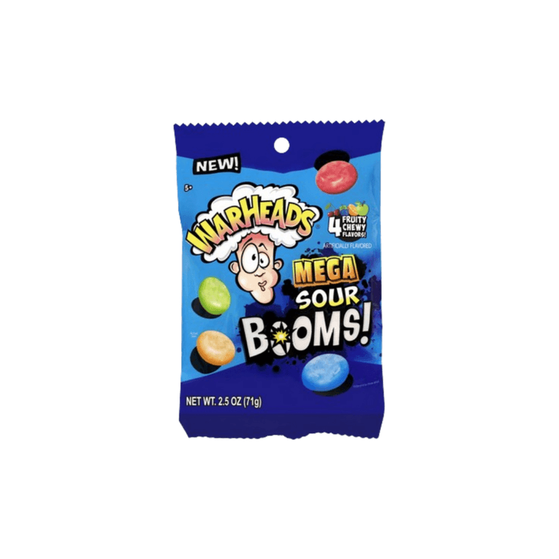 Fruit Chews Warheads Sour Booms - USA (70g)