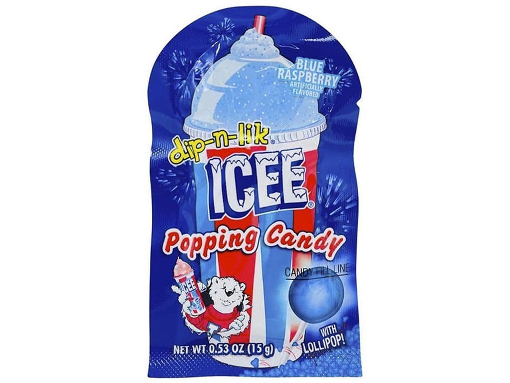 Icee Popping Candy with Lollipop 15g (One of Either Watermelon, Cherry, or Blue Raspberry)